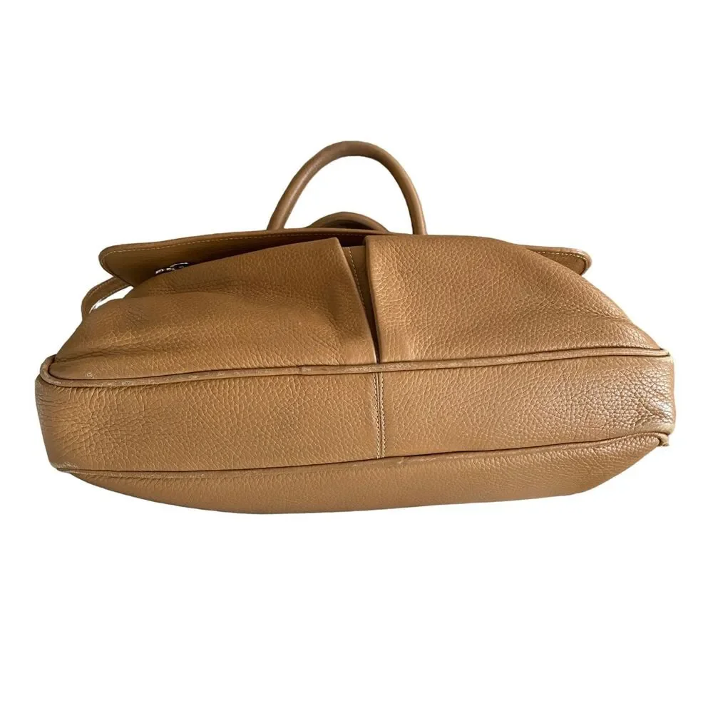 Rossi & Caruso Real Leather Satchel Bag.